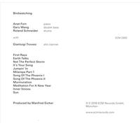 ANAT FORT TRIO/GIANLUIGI TROVESI - BIRDWATCHING NEW CD