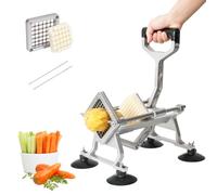 Anatole Potato Chipper Professional Chip Cutter with 1/2'' Stainless Steel Blade Commercial French Fry Cutter for Carrot Cucumber Onion