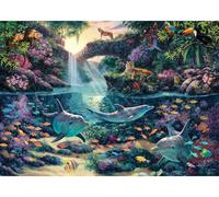 Anatolian 3000 piece jigsaw puzzles - 3000 piece puzzle JUNGLE PARADISE is ideal as a gift for the whole family and this 3000 piece jigsaw is made of ESKA BOARD