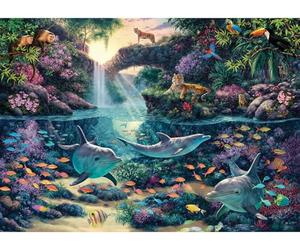 Anatolian 3000 piece jigsaw puzzles - 3000 piece puzzle JUNGLE PARADISE is ideal as a gift for the whole family and this 3000 piece jigsaw is made of ESKA BOARD