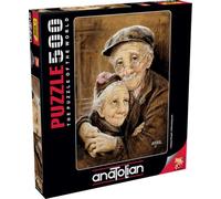 Anatolian 500 piece jigsaw puzzles - jigsaw puzzles for adults 500 pieces NEW LEASE ON LIFE is ideal as gifts for the whole family and the jigsaw 500 pieces for adults is made of ESKA BOARD