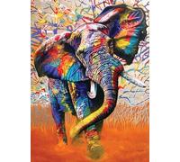 Anatolian Jigsaws 1000 pieces for adults - 1000 piece jigsaw puzzles for adults AFRICAN COLOURS is ideal as a gift for the whole family and the jigsaw puzzle is made of Esca Board