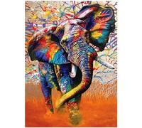Anatolian Jigsaws 1000 pieces for adults - 1000 piece jigsaw puzzles for adults AFRICAN COLOURS is ideal as a gift for the whole family and the jigsaw puzzle is made of Esca Board