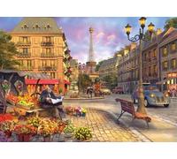 Anatolian Paris Street Life Jigsaw Puzzle (1500 Piece), Multicolor (PER4542)