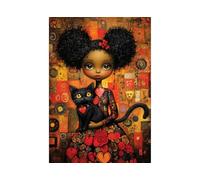 Anatolian Puzzle -Black Cat, 500 Piece Puzzle, #3641