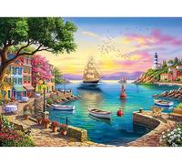 Anatolian Puzzle -Blue Lighthouse, 3000 Piece Puzzle, #4936