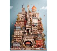 Anatolian Puzzle - Eyfel, 1000 Piece Puzzle, #1168