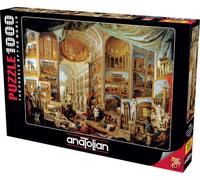 Anatolian Puzzle - Interior of an Imaginary Picture Gallery, 1000 Piece Puzzle, #1172