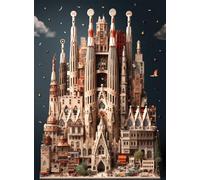 Anatolian Puzzle - La Sagrada Familia, 1000 Piece Puzzle, 1163