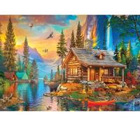 Anatolian Puzzle -Pine Mountain Sunset, 2000 Piece Puzzle, #3973