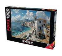 Anatolian Puzzle - The Village by The Sea, 1000 Piece Puzzle, #1181