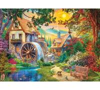 Anatolian Puzzle -Watermill Sunset, 4000 Piece Puzzle, #5208