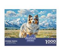 Anatolian Shepherd 1000 Pieces Animal Dog Jigsaw Puzzles with Paper Art Creativity & Gift Giving Adult Stunning Puzzle 38x26cm/1000pcs
