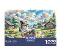Anatolian Shepherd 1000 Pieces Animal Dog Jigsaw Puzzles with Paper Art Creativity & Gift Giving Adults Or Families Fit Fun Challenges 38x26cm/1000pcs
