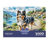 Anatolian Shepherd 1000 Pieces Animal Dog Jigsaw Puzzles with Paper Art Creativity & Gift Giving for Adults And Kids Age 12 Years Up Fun Challenges 70x50cm/1000pcs