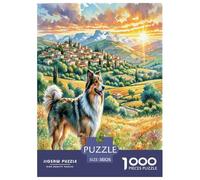 Anatolian Shepherd 1000 Pieces Animal Dog Jigsaw Puzzles with Paper Art Home Decors Adults Or Families Fit Fun Challenges 38x26cm/1000pcs
