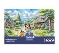 Anatolian Shepherd 1000 Pieces Animal Dog Jigsaw Puzzles with Paper Art Home Decors for Enthusiasts Stunning Puzzle 38x26cm/1000pcs