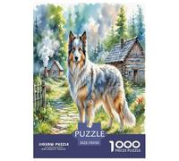 Anatolian Shepherd 1000 Pieces Animal Dog Jigsaw Puzzles with Paper Art Perfect for Relaxation Adult Fun Challenges 70x50cm/1000pcs