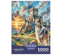 Anatolian Shepherd 1000 Pieces Animal Dog Jigsaw Puzzles with Paper Art Perfect for Relaxation Adult Fun Challenges 70x50cm/1000pcs