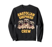 Anatolian Shepherd Crew Cartoon Pet Dog Breed Cute Anatolian Sweatshirt