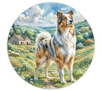 Anatolian Shepherd Dog 1000 Piece Jigsaw Puzzle for Kids And Adults Animal Theme Brainteasing Jigsaws Challenge Games Fun Present & Activity 1000pcs (67.5x67.5cm)