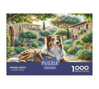 Anatolian Shepherd Dog 1000 Pieces Premium Jigsaw Age 3+ Cool Collage Effect, Home Decoration, Educational, Challenging 70x50cm/1000pcs