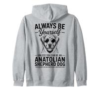 Anatolian Shepherd Dog Funny Anatolian Shepherd Dog Zip Hoodie