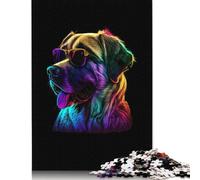 Anatolian Shepherd Dog Jigsaw Puzzles Puzzle for Adults Kids. 1000 Pieces Whimsical Challenge Toy Educational Game Home Decoration for Educational Games Gifts 1000pcs (38x26cm)