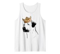 Anatolian Shepherd Dog Wearing Crown Tank Top