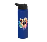 Anatolian Shepherd Dog Working Group Artwork Stainless Steel Insulated Water Bottle