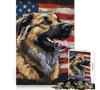 Anatolian Shepherd Usa 1000 Teenager Pieces Jigsaw Puzzle Boost Memory Happy Idle Time Quality Cut Chic Xmas Gift (38x26cm)