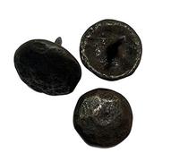 Anatolica Antique Clavos Door Stud 20Pcs Round Solid Brass Hammered Upholstery Nail Tack (1.4 inches - 35 mm)