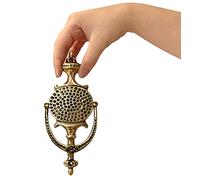 Anatolica Imperial Door Knocker Hammered Brass 7.7 inches (Antique Brass)