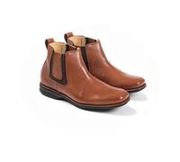Anatomic & Co Amazonas Men's Leather Handcrafted Chelsea Boots - Cedar Brown - UK 10