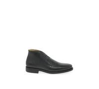 Anatomic & Co Men's 'Londrina' Formal Leather Chukka Boots in Black | Size: 11 Anatomic & Co Black 11