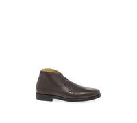 Anatomic & Co Men's 'Londrina' Formal Leather Chukka Boots in Dark Brown | Size: 8 Anatomic & Co Dark Brown 8