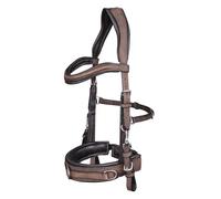 Anatomic leather hackamore for horse Waldhausen