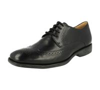 ANATOMIC Mens Anatomic Smart Brogue Shoes Mococa - Black - UK 8