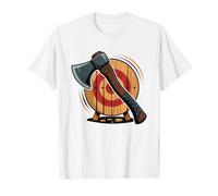 Anatomical Cross Section Axe Thrower Motion Throwing Anatomy T-Shirt