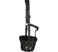 Anatomical grazing muzzle for horses with fur HorseGuard