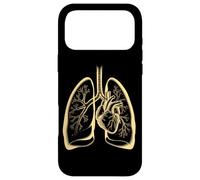 Anatomical Heart and Lungs Illustration Case for iPhone 17 Pro Max