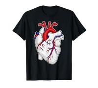 Anatomical Heart Cardiac Nurse Cardiology CVICU Anatomy T-Shirt