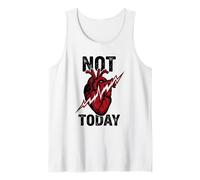 Anatomical Heartbeat ECG Line Resilience Tank Top