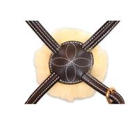 Anatomical Mexican double-breasted snaffle bridle HFI