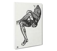Anatomical Study Of A Man Vol.16 By Reijer Stolk Canvas Print | Gallery Wrapped 30mm Frame Wall Art | 30x20 inches | Ready to Hang | Classic People Picture | Living Room Bedroom Lounge Office