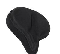 Anatomical Wide Riding Saddle with Silicone Gel for Supports on Any Terrain Breathable Ergonomic Bike Saddle with Ventilation Channels to Reduce Pain During Commutes
