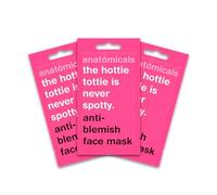 Anatomicals Anti Blemish Beauty Face Mask 15ml - The Hottie Tottie is Never Spotty, Face Masks Skincare Bundle, 3 Pack