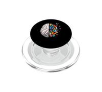 Anatomy Brain Butterfly Neuro Science Neurodivergence PopSockets PopGrip for MagSafe
