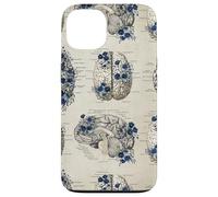 Anatomy Brain Vintage Textbook Diagrams Neuroscience Graphic Case for iPhone 13