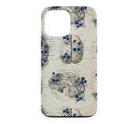 Anatomy Brain Vintage Textbook Diagrams Neuroscience Graphic Case for iPhone 13 Pro Max
